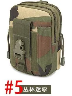 Military Waist Camouflage Camping  bag