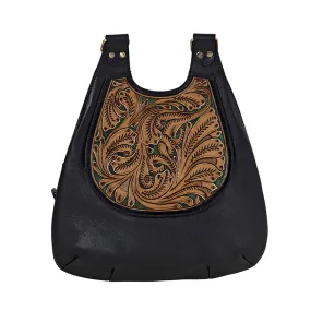 Minah Vista Hand-Tooled Bag