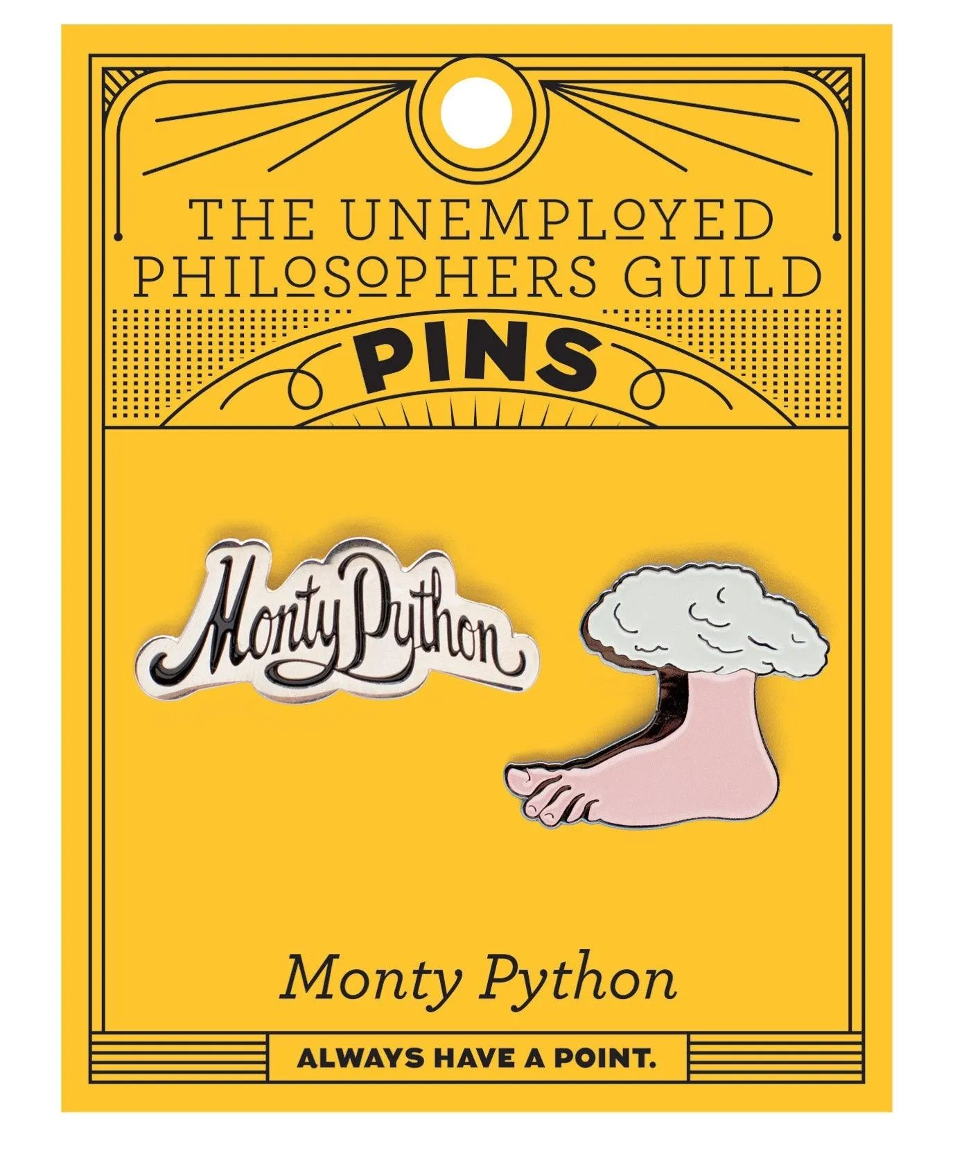 Monty Python Logo Enamel Pin Set