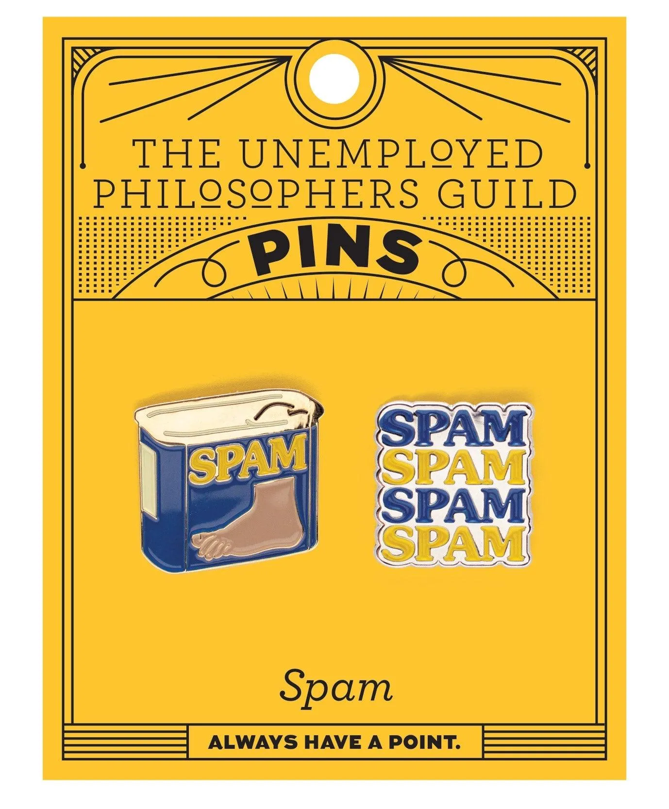 Monty Python Spam Enamel Pin Set