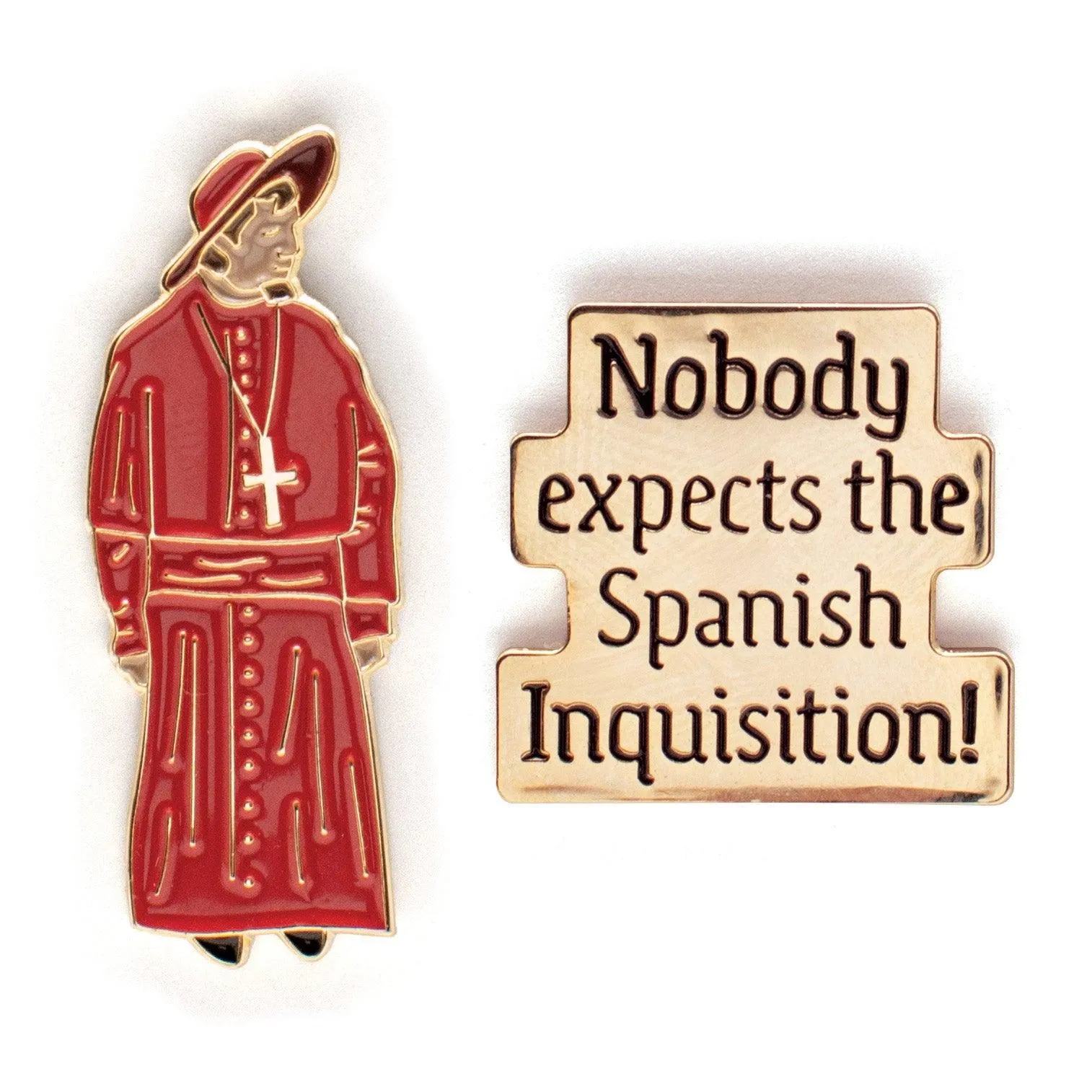 Monty Python Spanish Inquisition Enamel Pin Set