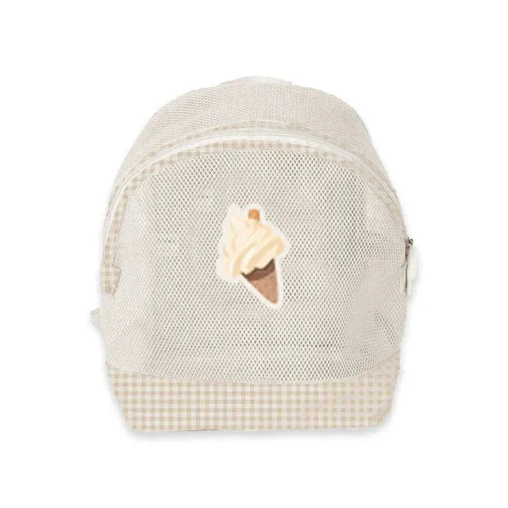 Mrs. Ertha Beach Backpack | Vintage Squares