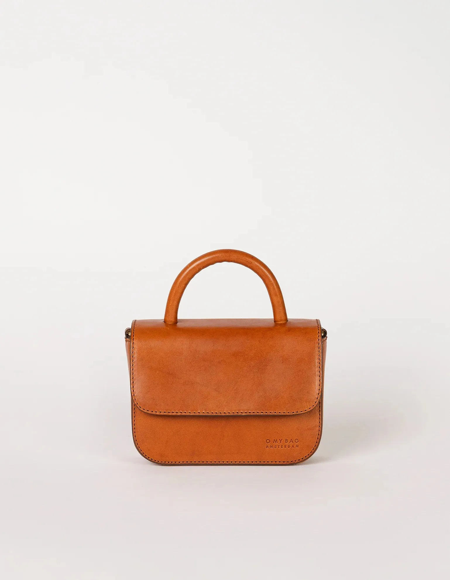 Nano Mini Crossbody Bag - Cognac