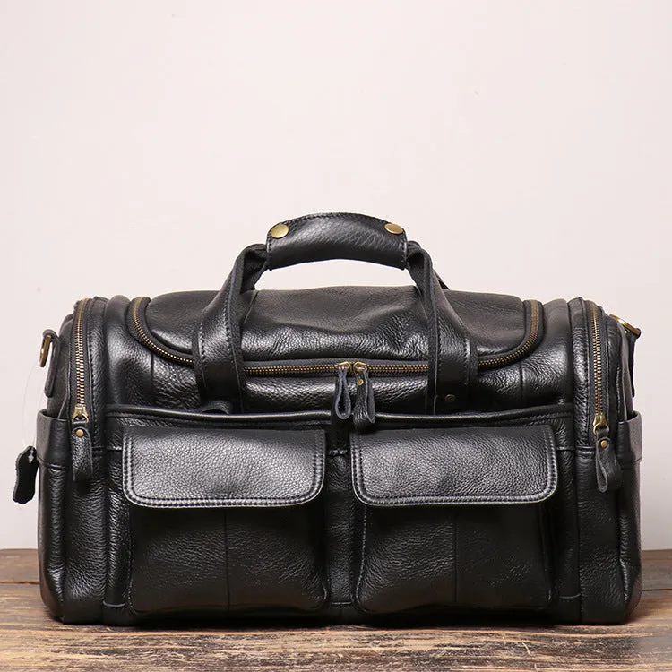 New Men Leather Traveling Shoudler Bags L0571