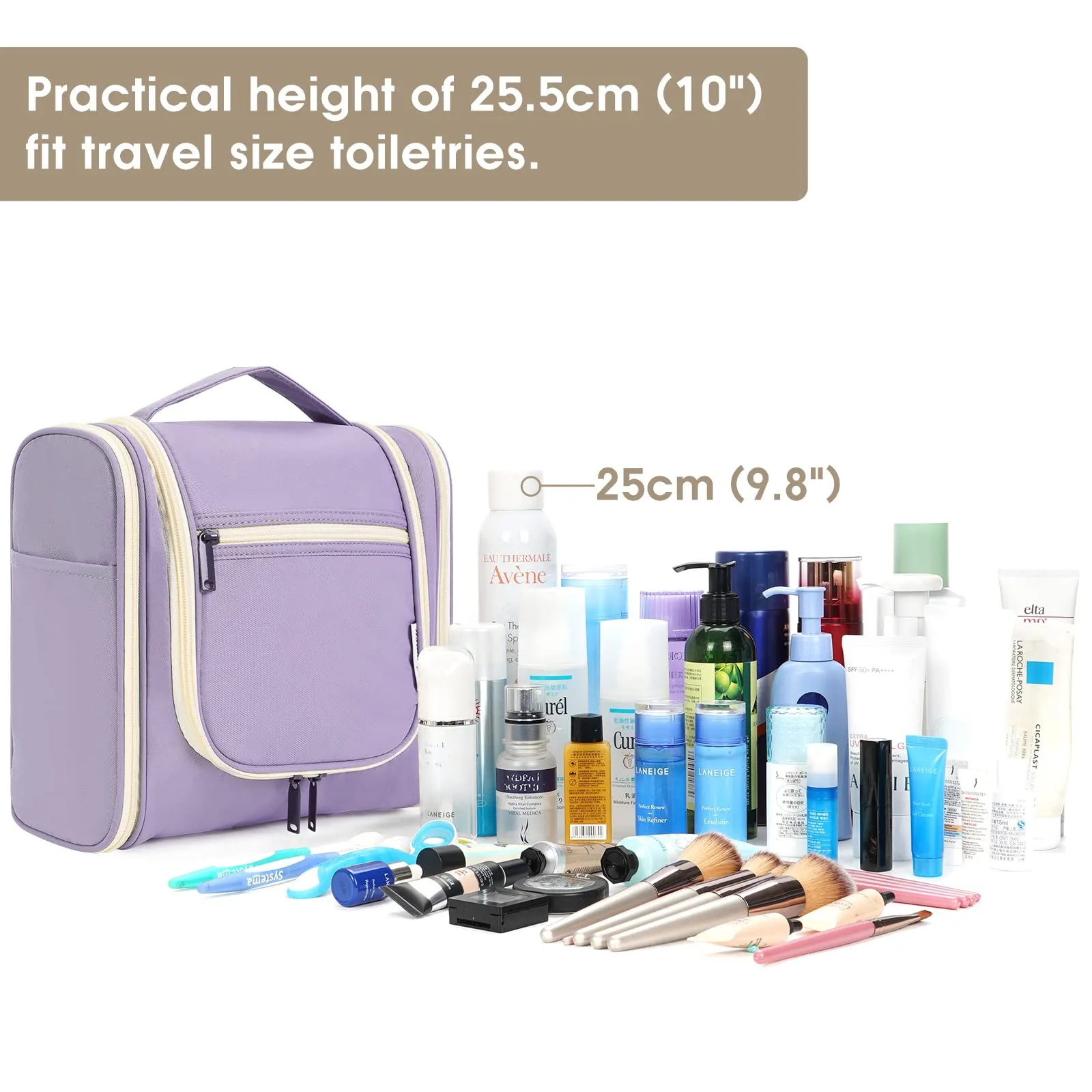 NW5126 Travel Toiletry Cosmetic Bag With Handle