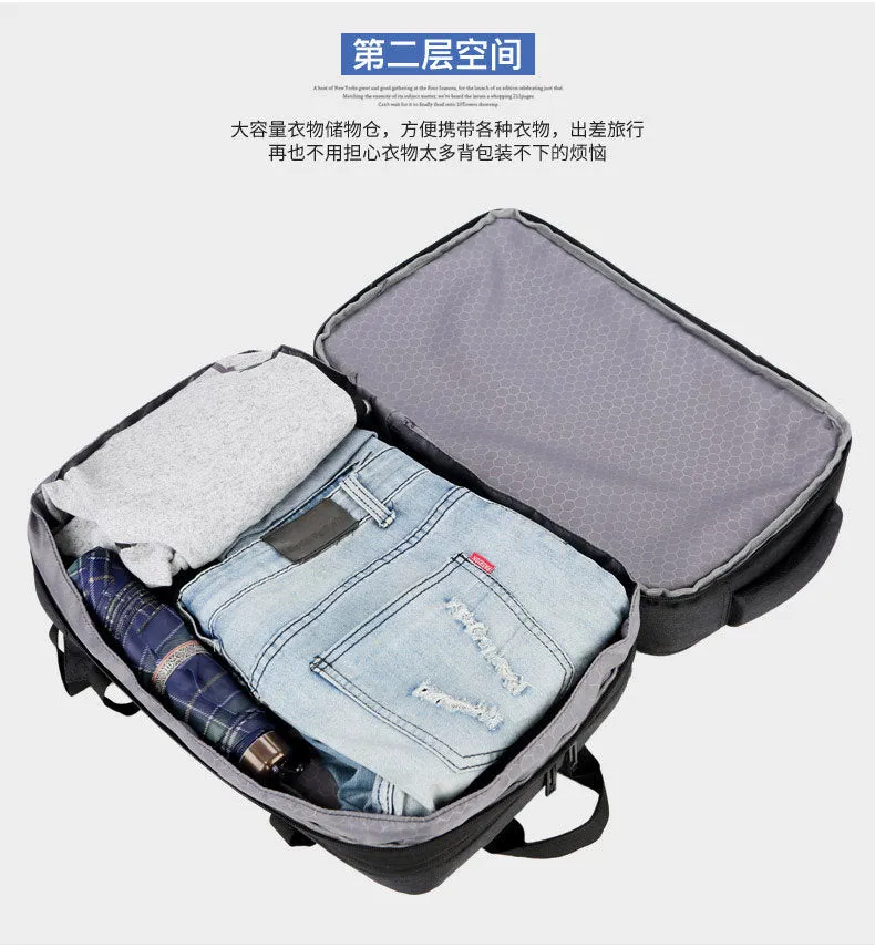 Outdoor Durable Swagger Bag Polyamides and Nylon Backpack for Travel or Business