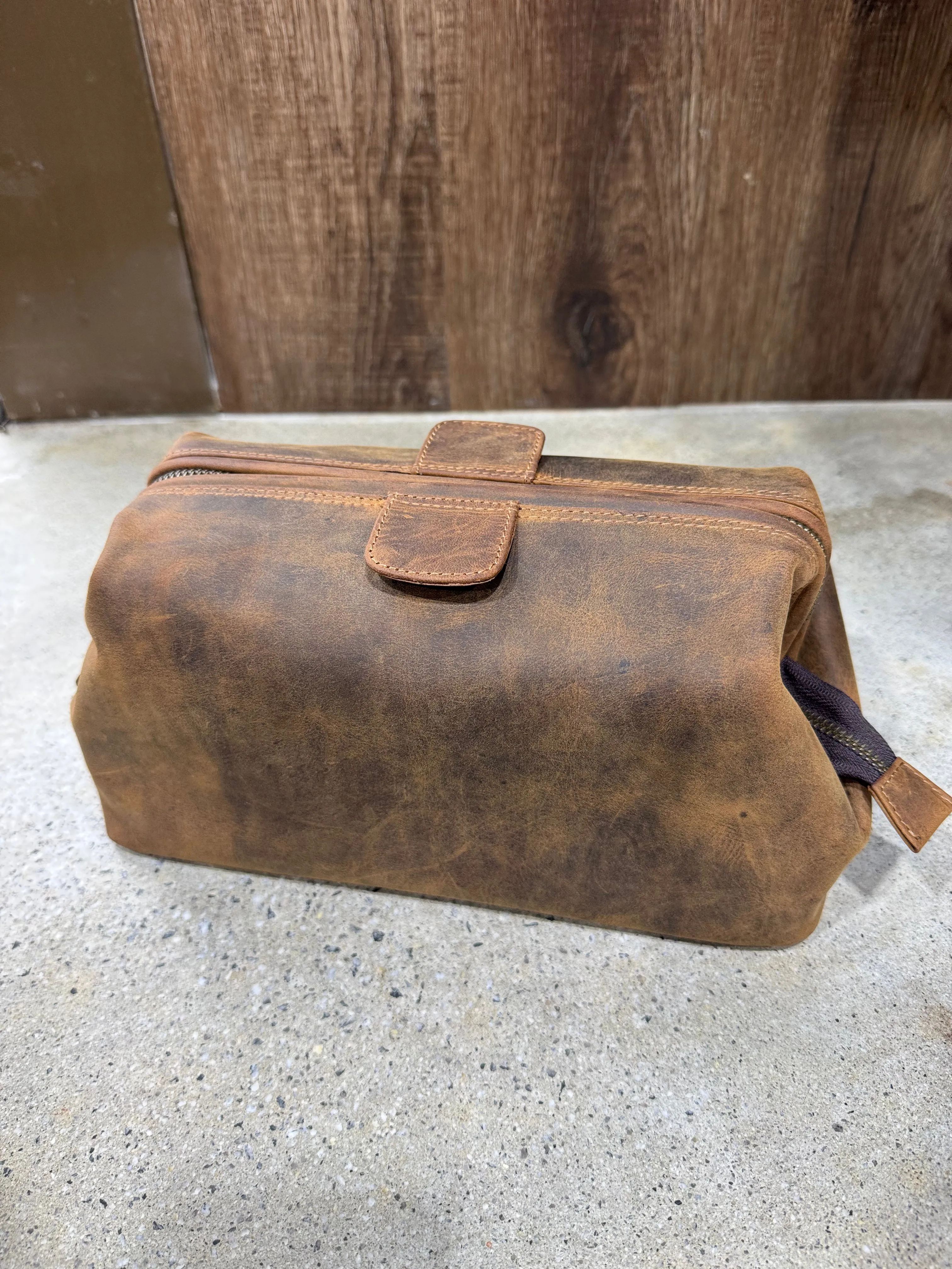 Paul & Taylor Leather Toiletry Kit