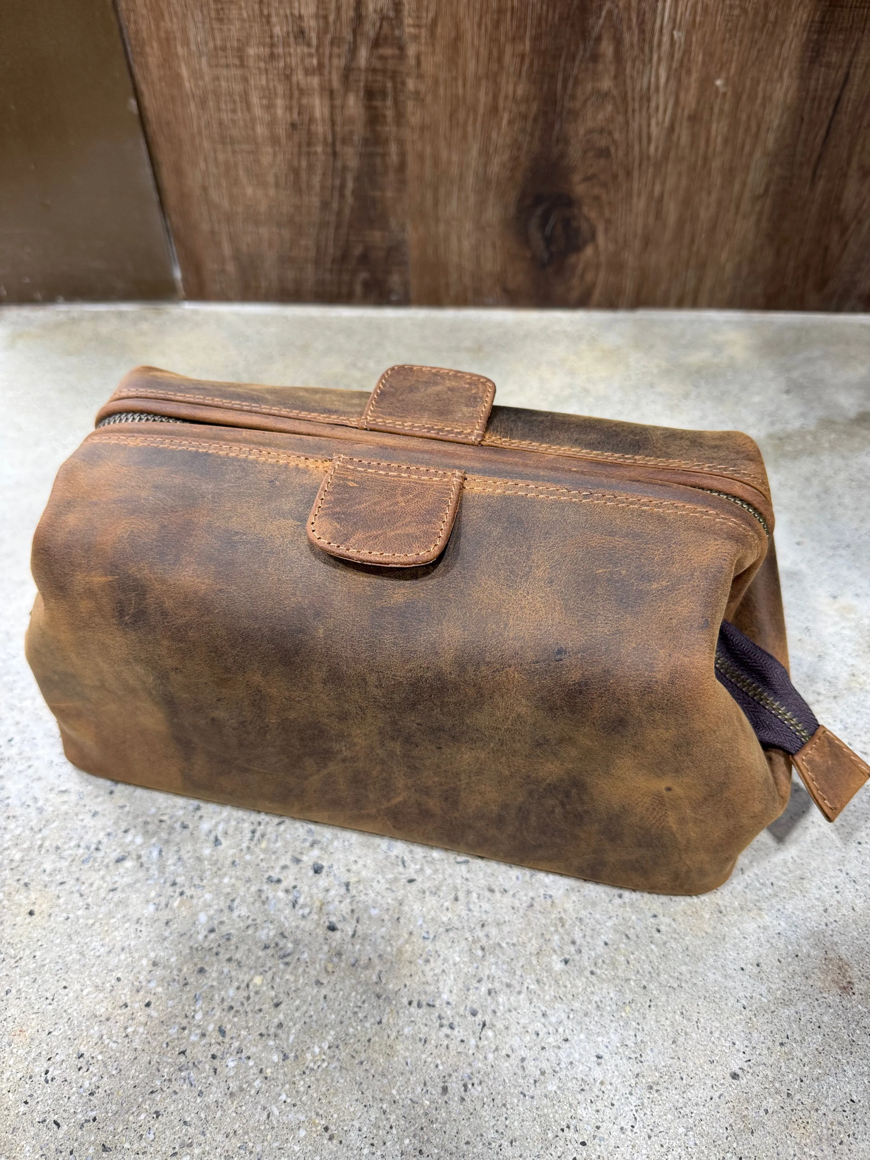 Paul & Taylor Leather Toiletry Kit