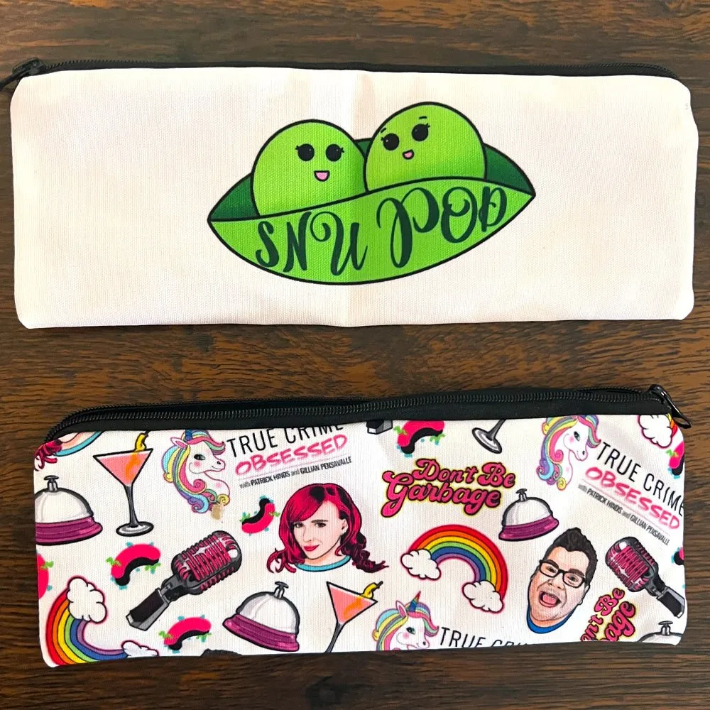 Pencil/ Cosmetic Cases (Flat Shape)