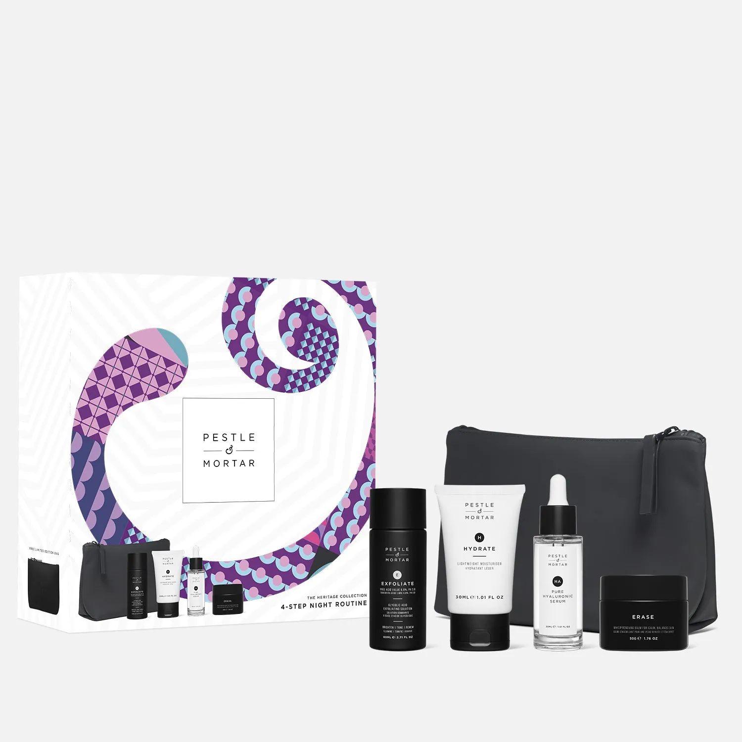 Pestle & Mortar The Heritage Collection - 4 Step Night Routine