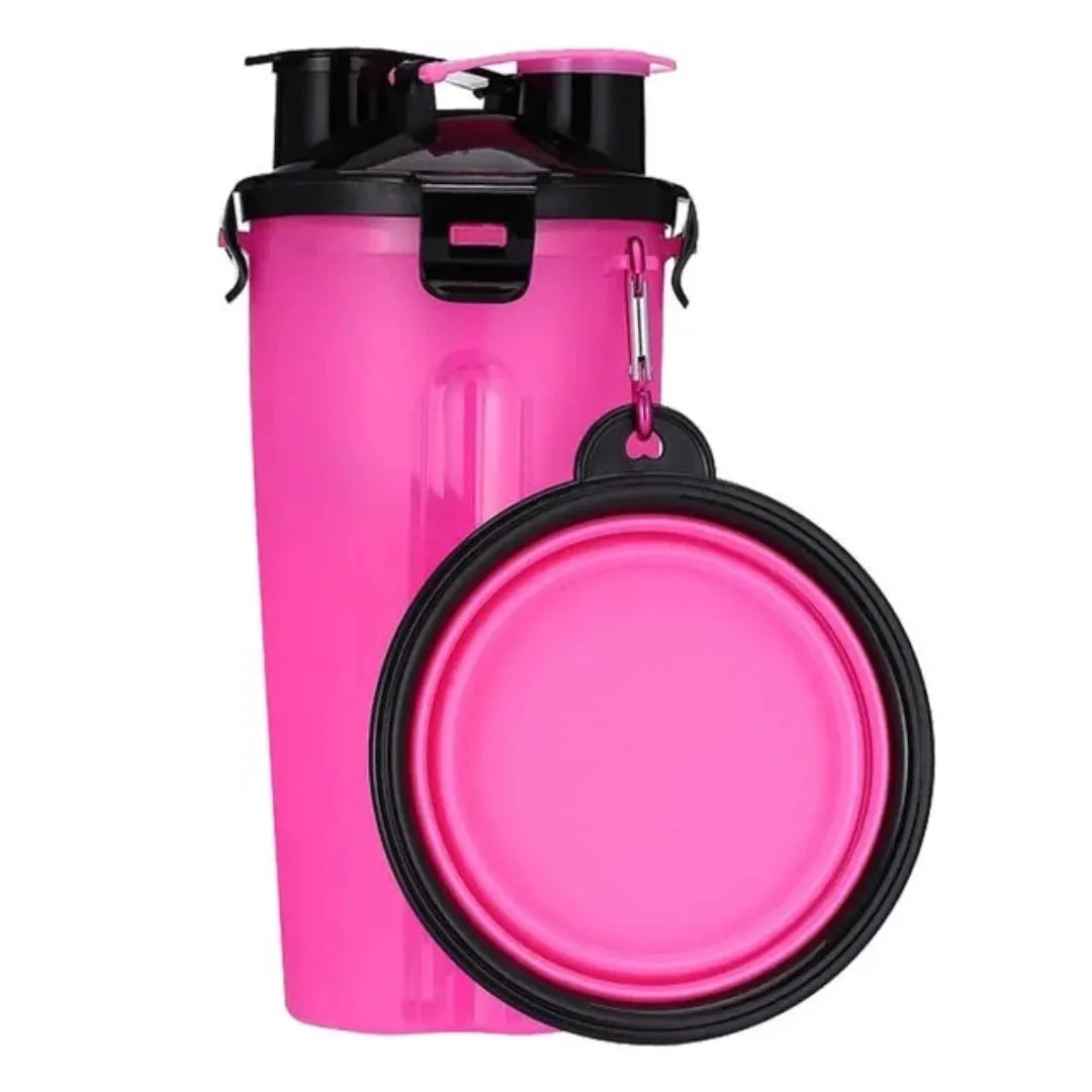 PetAffairs Portable Multifunctional Pet Water Bottle