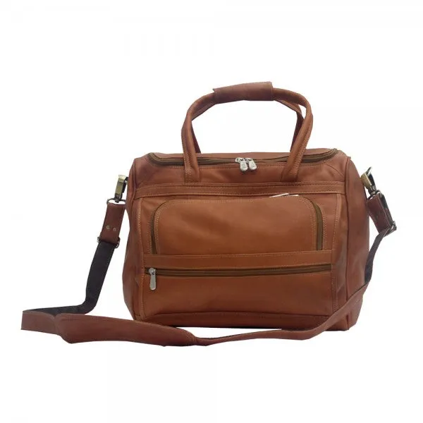 Piel Leather Small Computer Carry On Bag Assorted Colors