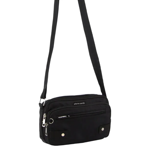 Pierre Cardin - PC3269 Anti Theft Crossbody Travel bag - Black