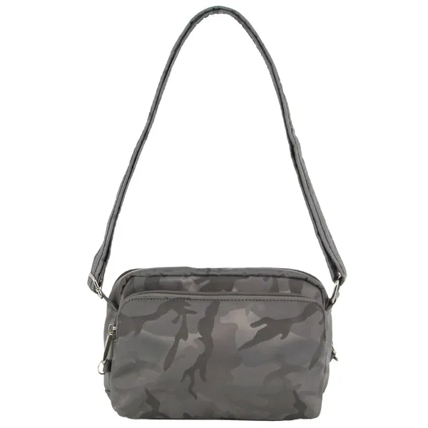 Pierre Cardin - PC3269 Anti Theft Crossbody Travel bag - Grey