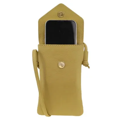 Pierre Cardin - PC3609 Cross Body leather phone pouch - Yellow