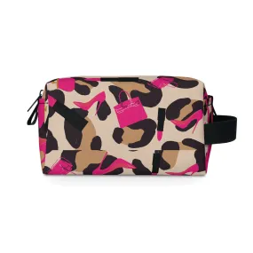 Pink Leopard Traveler Toiletry Bag