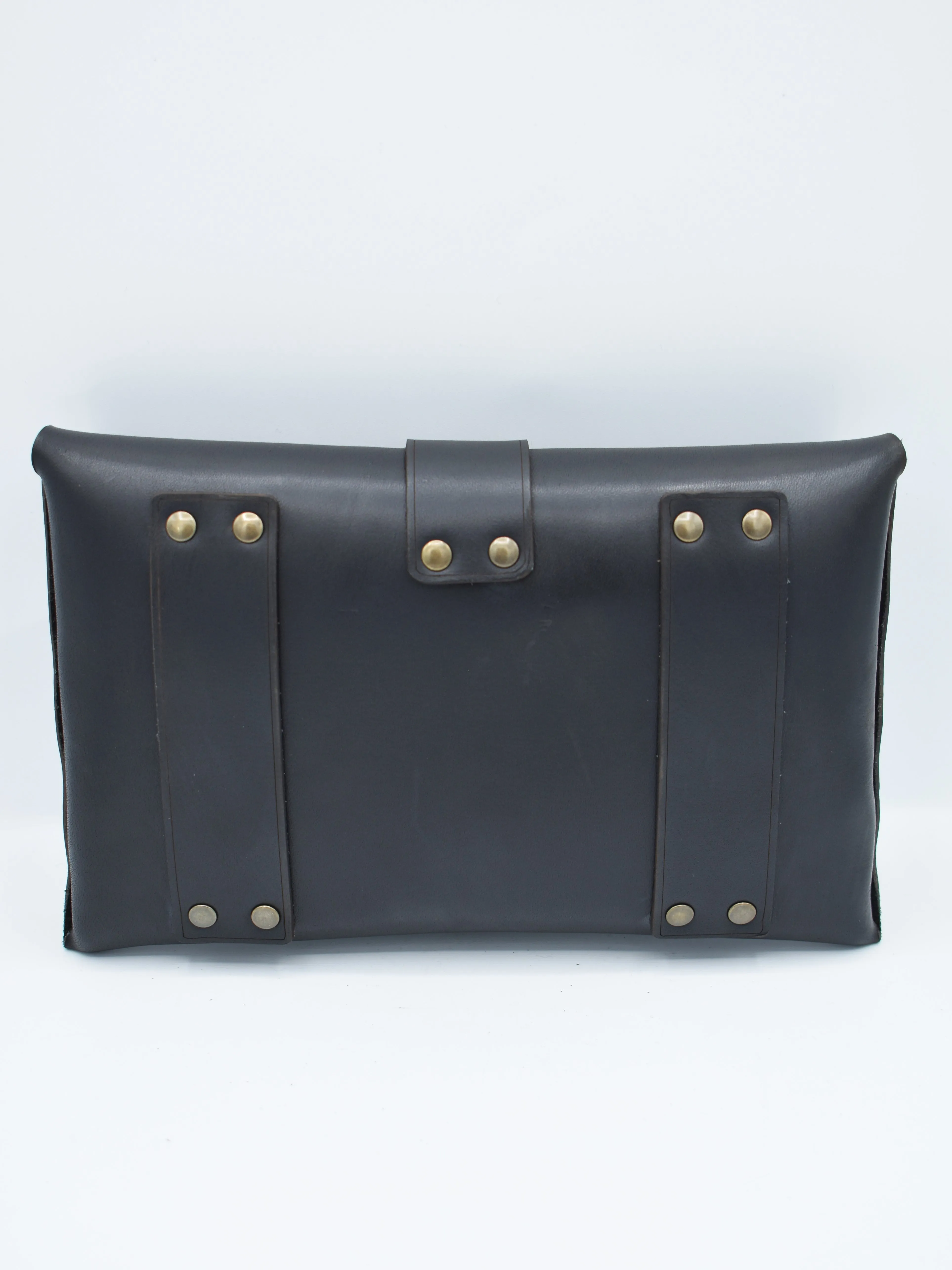 Plain Leather Belt Pouch