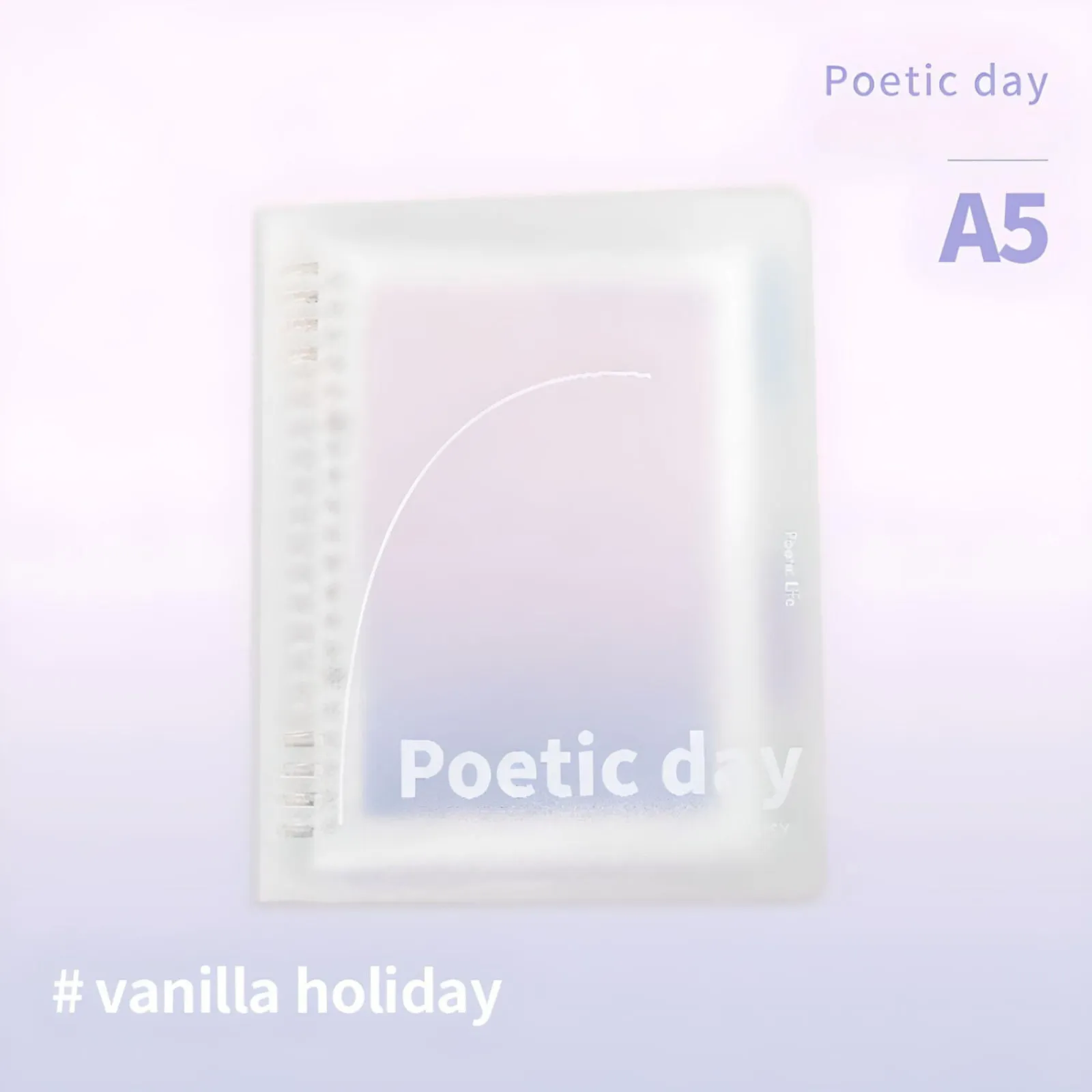 Poetic Day Notebook Binder