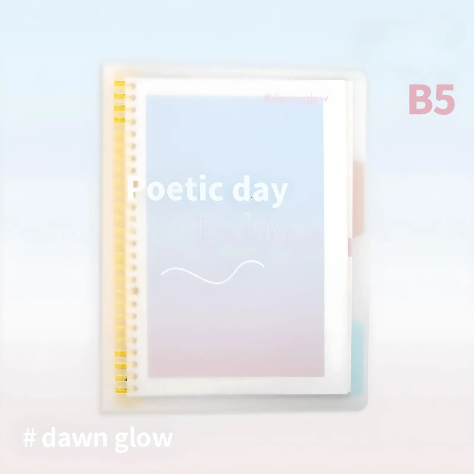 Poetic Day Notebook Binder