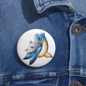 Pokémon- Lapras: Printed Button Badge