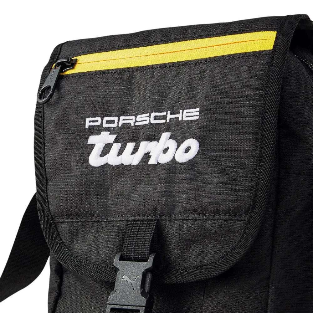 Porsche Legacy Small Messenger Puma, Black, 2022