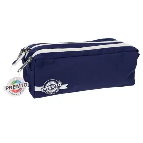 Premto - Pencil Case - 3 Pocket - Admiral Blue