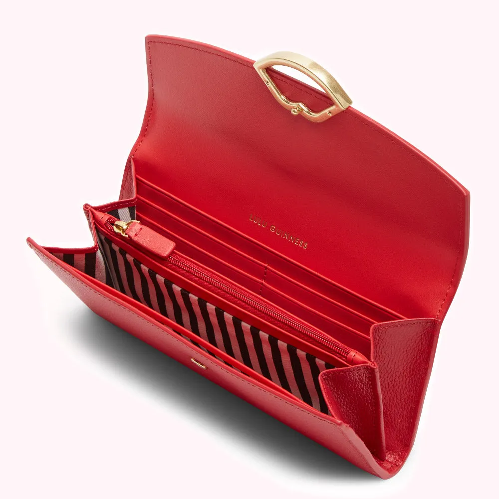 RED TRISHA WALLET