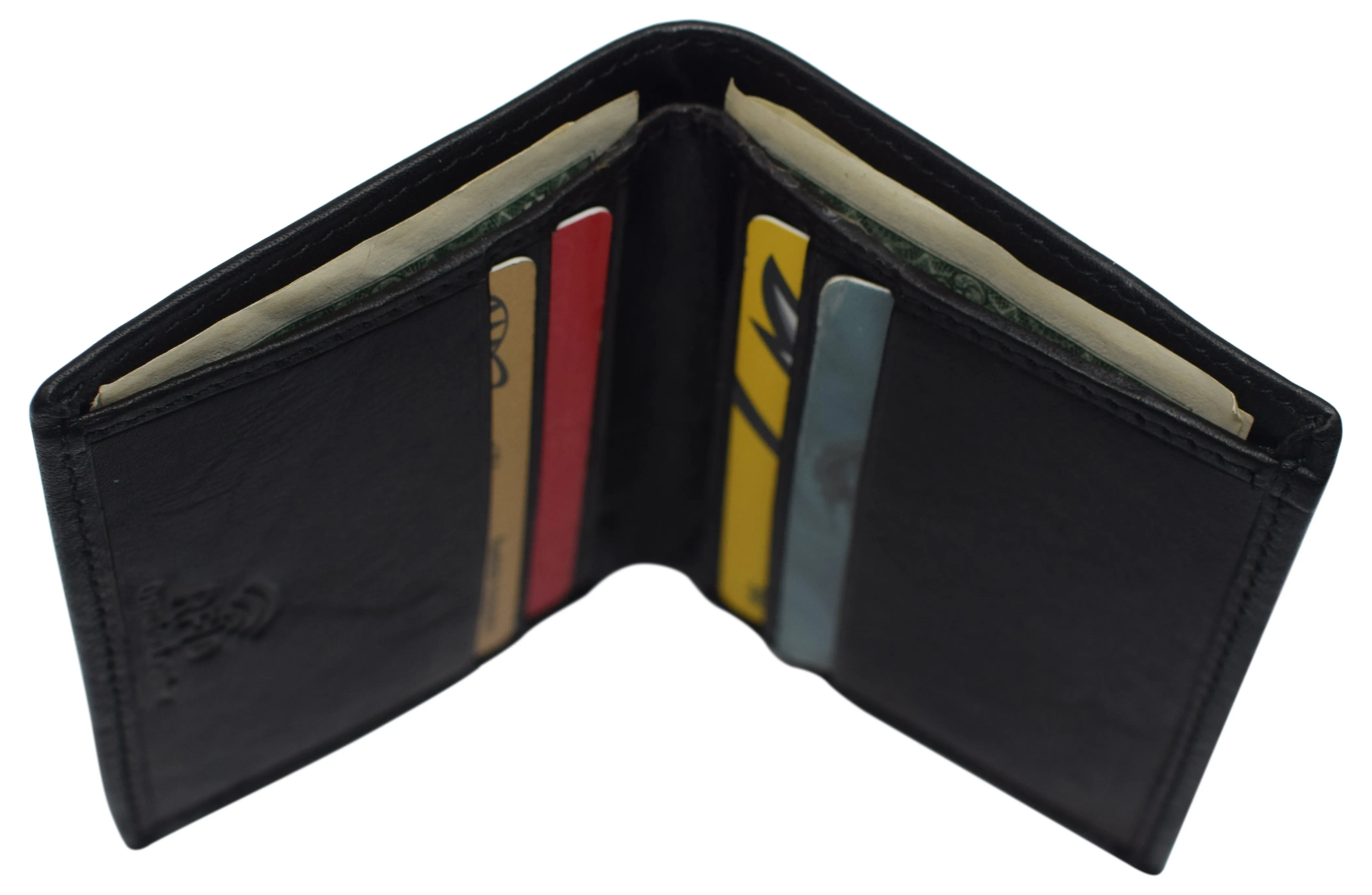 RFID Blocking Slim Bifold Wallet Card Holder Minimalist Front Pocket Wallets for Men