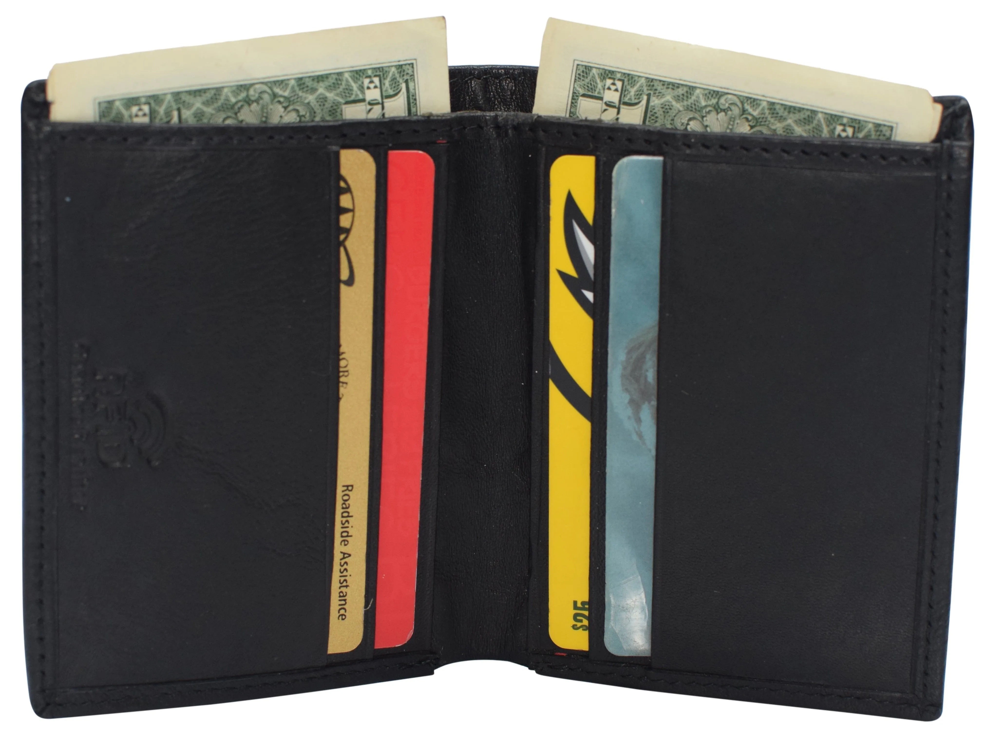 RFID Blocking Slim Bifold Wallet Card Holder Minimalist Front Pocket Wallets for Men