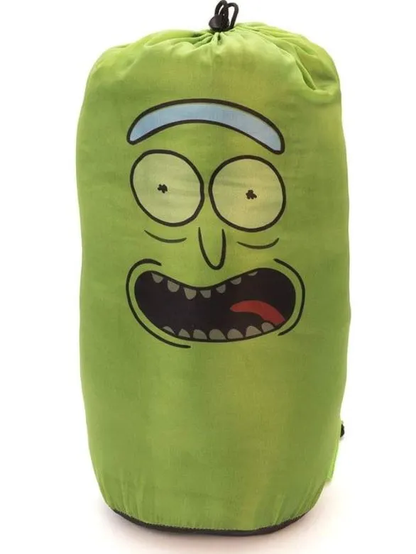 RICK AND MORTY PICKLE RICK SLEEPING BAG W/ CARRY CASE