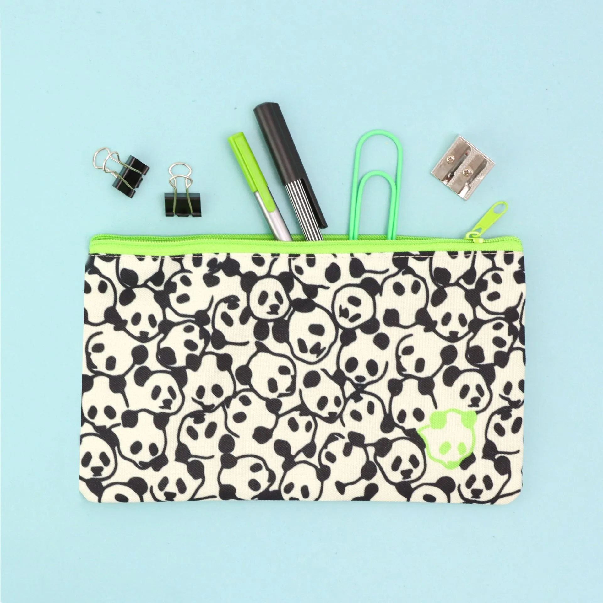 RPET Panda Pencil Case