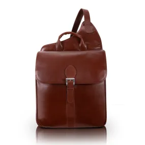 SABOTINO | 17" Leather Vertical Messenger Bag