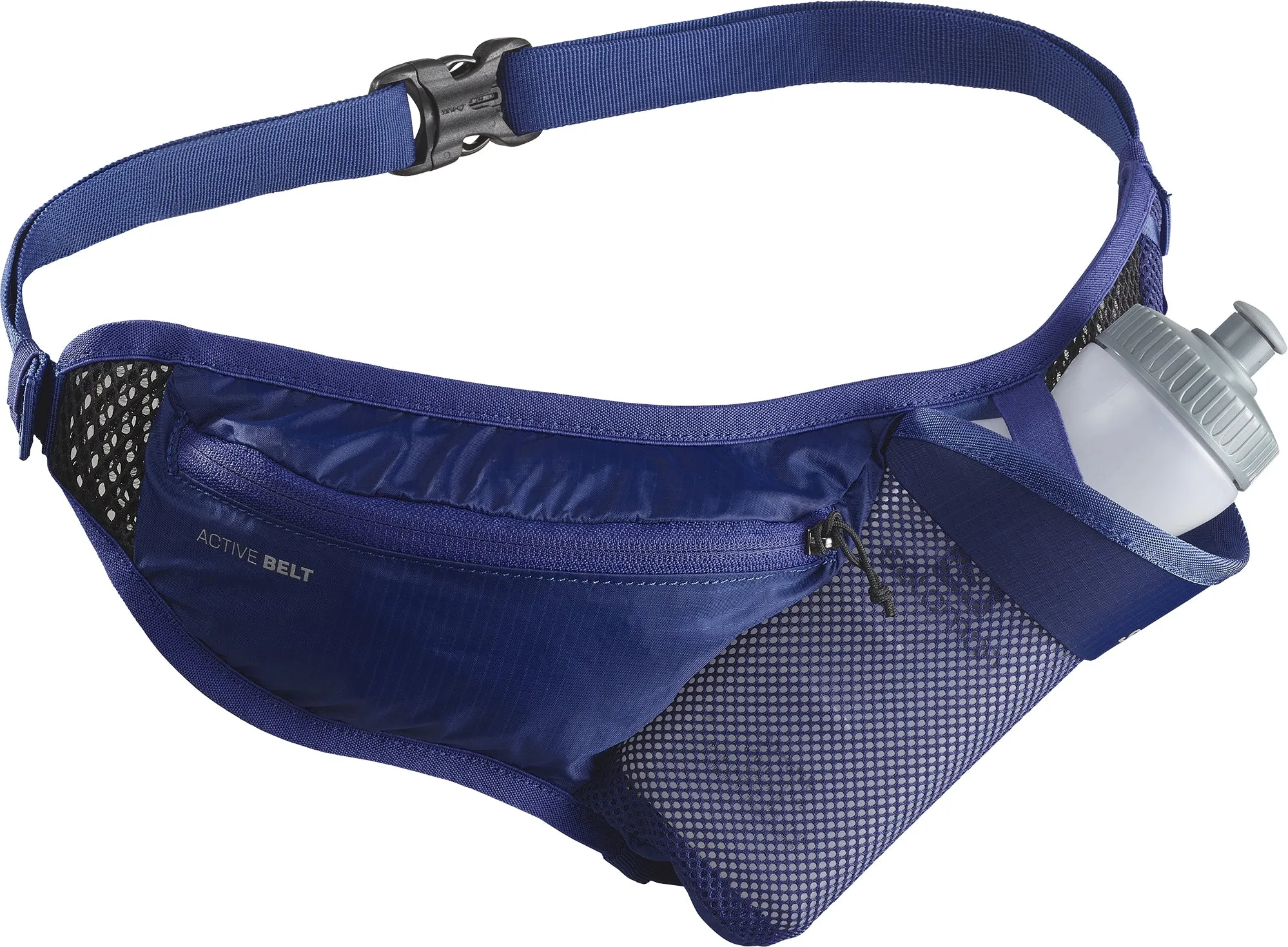 Salomon Active Running Belt With Bottle - Blue