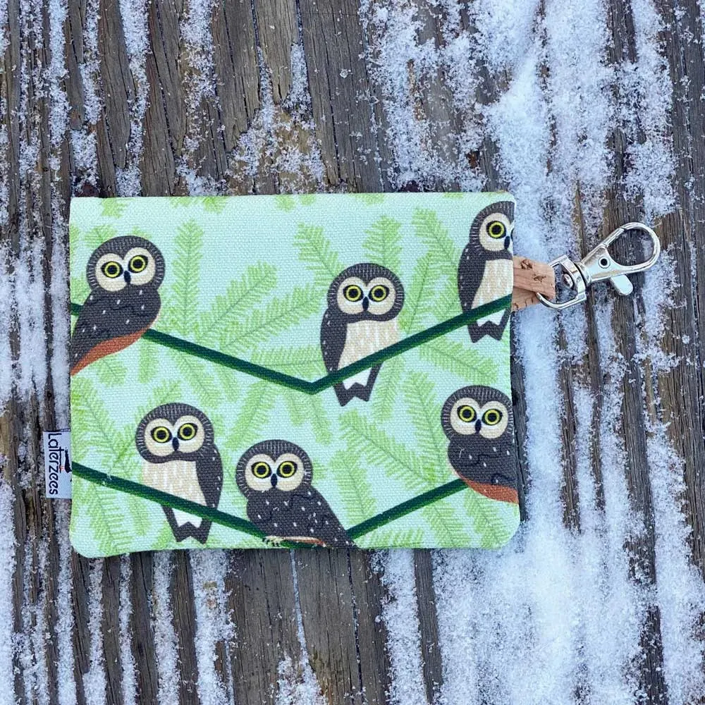 Saw-whet Owl Snap Wallet