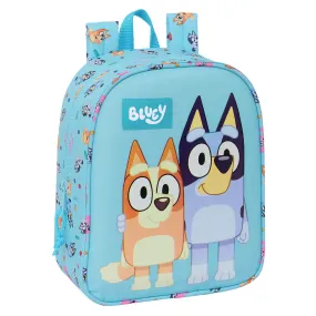 School Bag Bluey Sky blue 22 x 27 x 10 cm