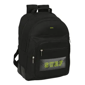 School Bag Safta Surf Black 32 x 42 x 15 cm