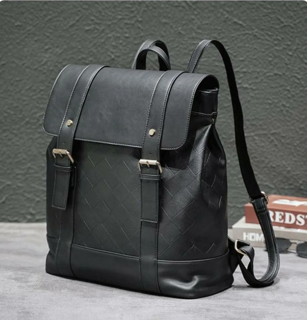 Sean leather backpack