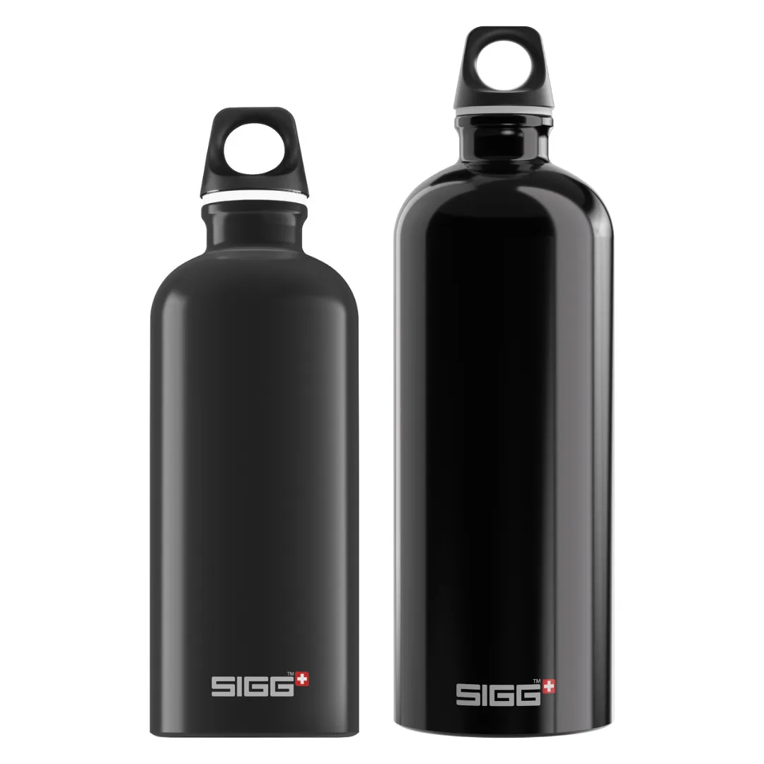 SIGG Water Bottle Traveller Black