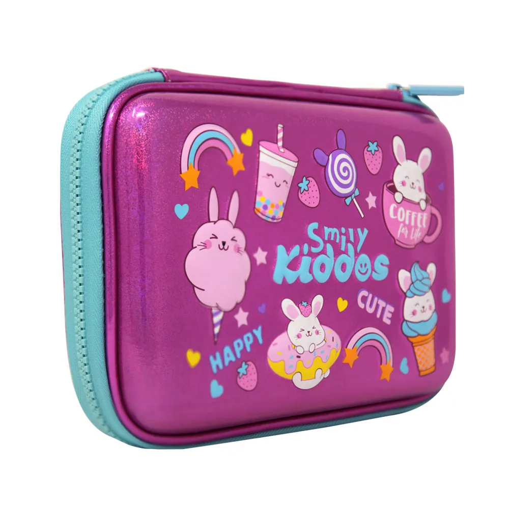 Smily Kiddos Sparkle Pencil Case Bunny Theme