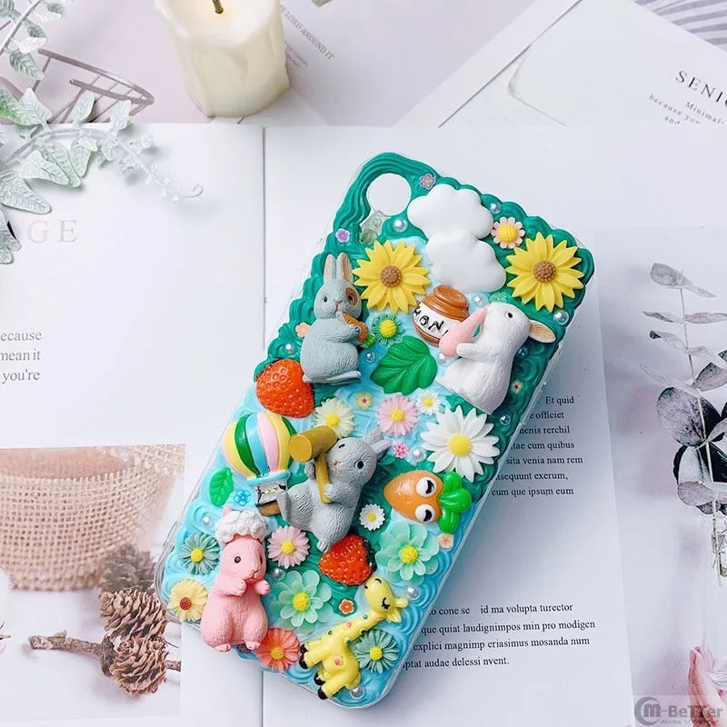 Spring Bunny iPhone Case