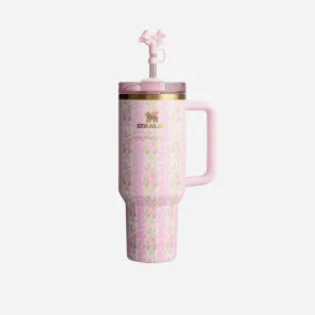 Stanley x LoveShackFancy Flowstate Quencher 40oz Tumbler BloomingHeirloom