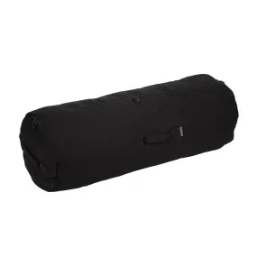 Stansport Duffel Bag With Zipper - Black - 42 In X 15 In X 15 In