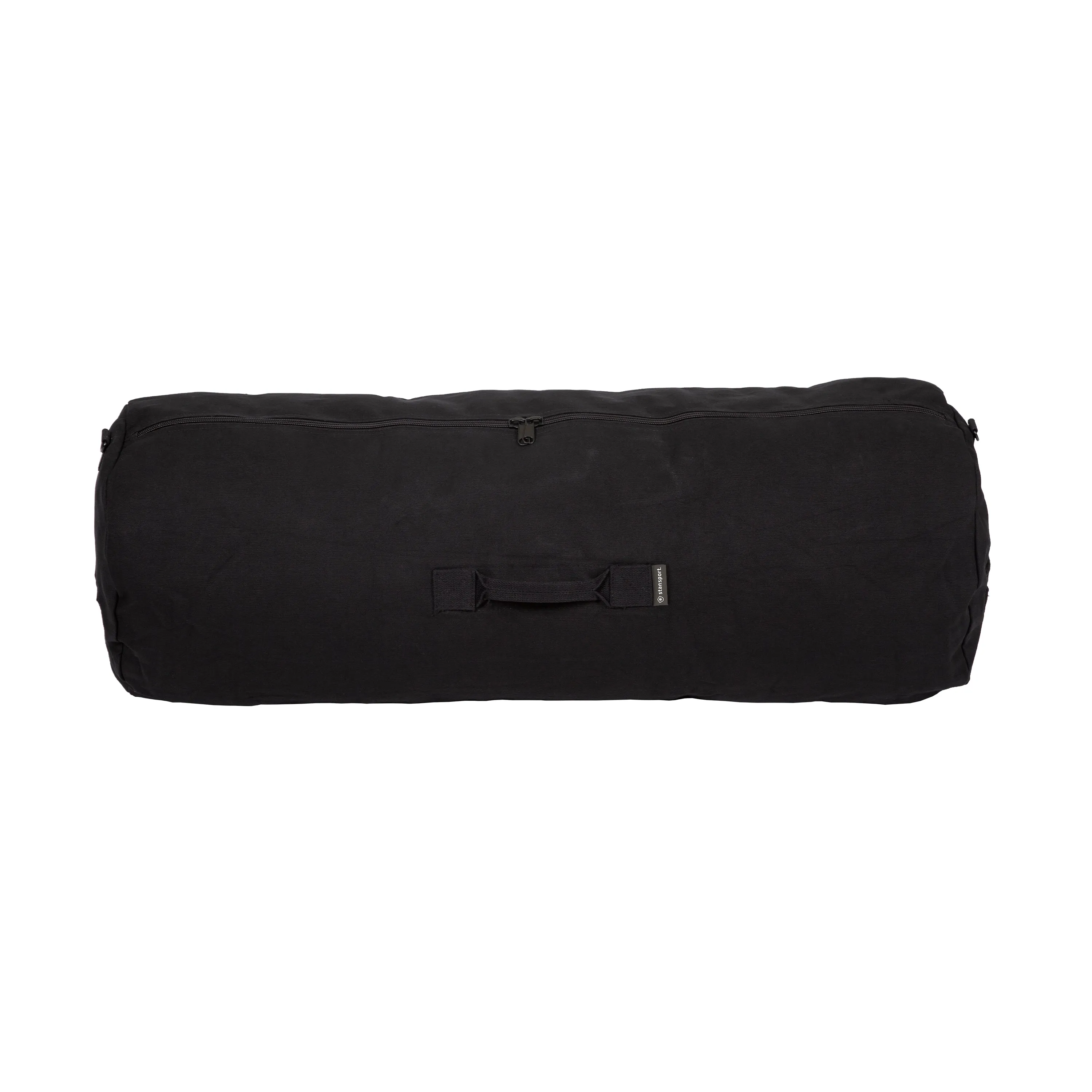 Stansport Duffel Bag With Zipper - Black - 42 In X 15 In X 15 In