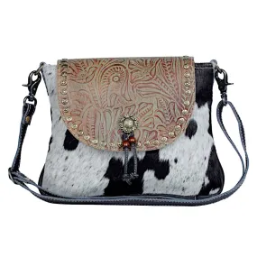 Steamy Leather Shoulder Bag