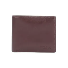 Structured Bifold Leather Wallet