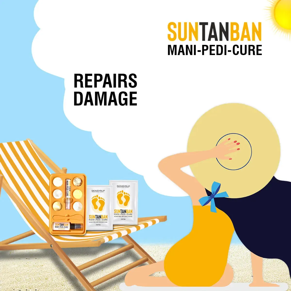 SUNTANBAN MANI-PEDI-CURE COMBO