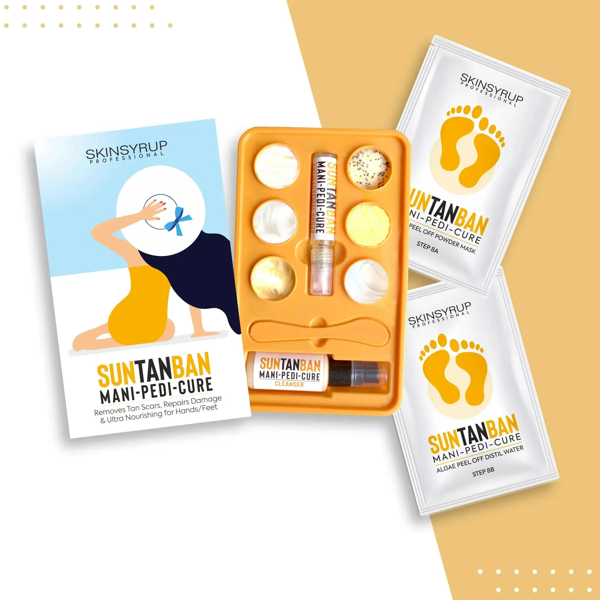 SUNTANBAN MANI-PEDI-CURE COMBO