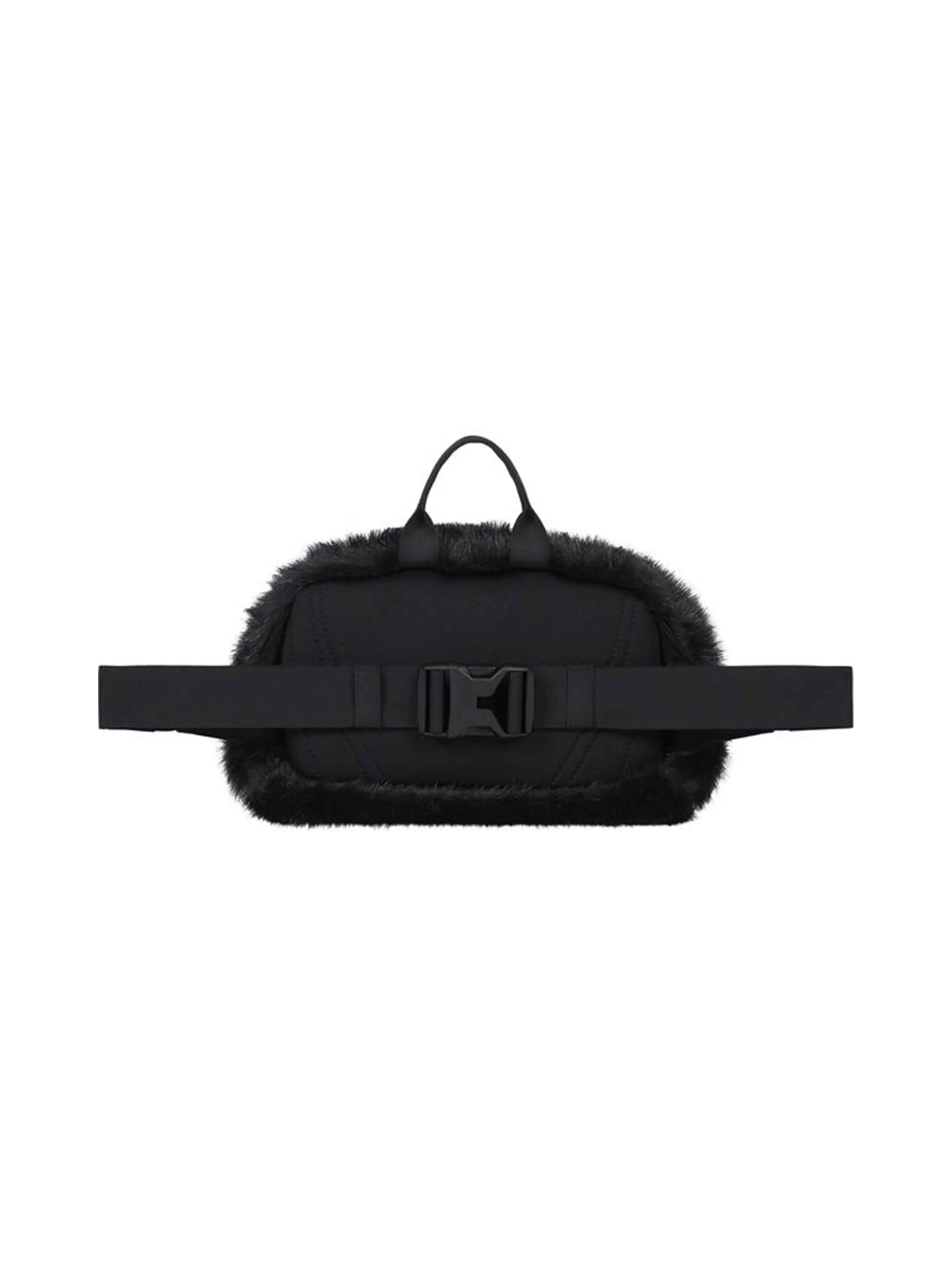 Supreme X The North Face Faux Fur Waist Bag Black [FW20]