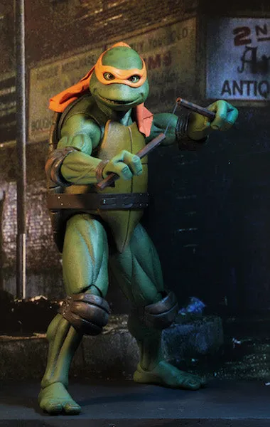 Teenage Mutant Ninja Turtles (Movie) Michelangelo 1/4th Scale Figure by Neca