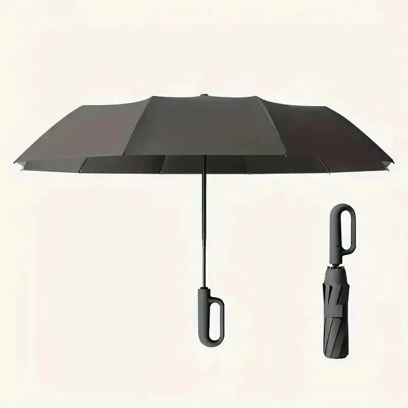 The 3-Fold Automatic Ring Buckle Umbrella